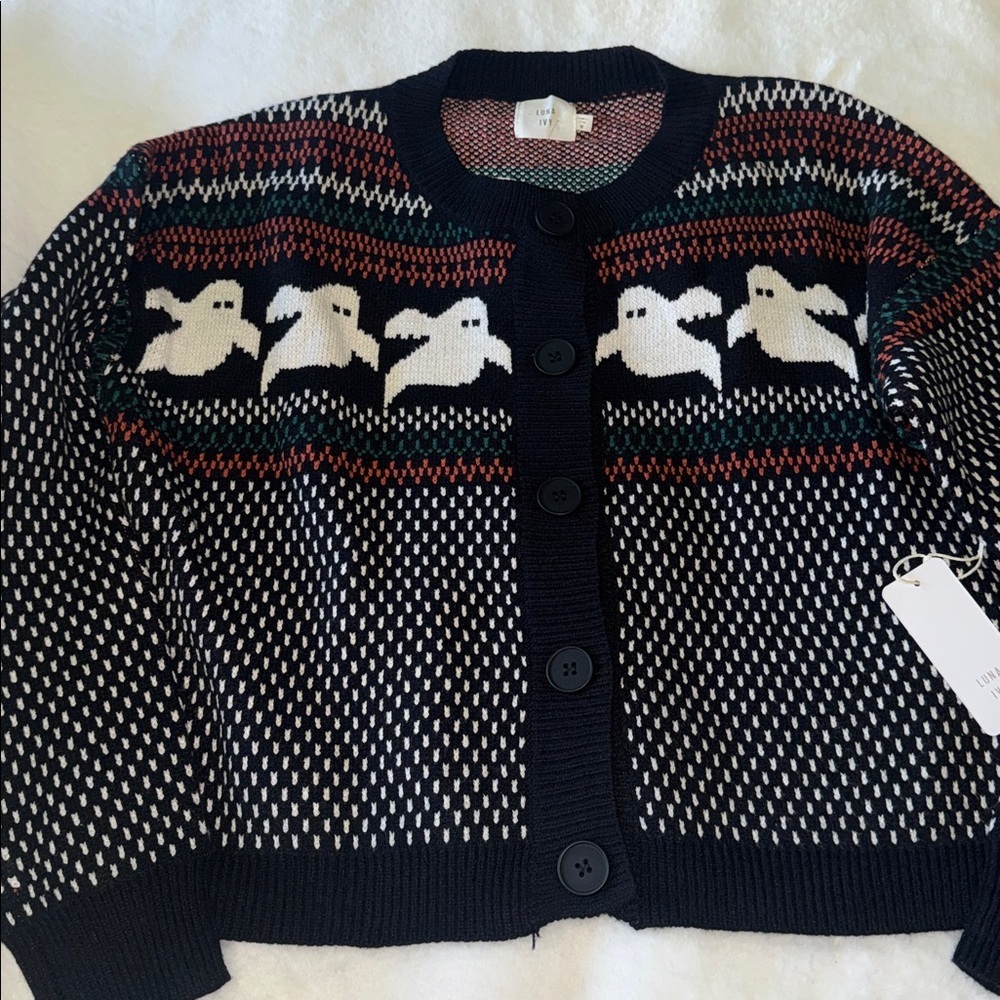 👻👻 Luna Ivy Halloween ghost cardigan 👻👻